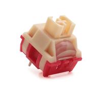 Swiixxer Interruttori per Tastiera da 45 Pezzi 41gf ASSE Veloce Lineare per ASSE Tastiera Meccanica Interruttori per Tastiera Personalizzati DIY