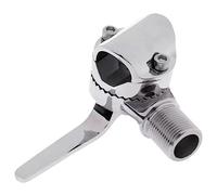 Swiixxer Montaggio per Antenna VHF Marino Montaggio su Guida Montaggio su Base per Antenna Regolabile Morsetto per Tubi di Base