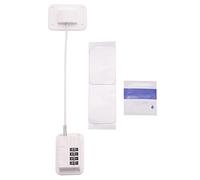 Swiixxer Password Aggiornata Serratura per Finestra Serratura Sicurezza per Bambini Protezione per Bambini Serratura per Frigorifero per Bambini Serrature Limitatore per Armadietto-Bianca