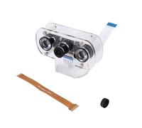 Swiixxer per Fotocamera 4B con Supporto e Modulo Telecamera IR 5MP OV5647 Webcam Che Passa Automaticamente da Un Giorno All'Altro