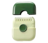 Swiixxer Rifinitore per Capelli 2 In 1, Pettine per Barbiere, Frangia, Taglierina per Capelli, Mini Strumenti per il Trucco, Verde Durevole