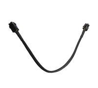 Swiixxer Sleeved Di Prolunga Per Alimentazione Cpu Femmina Atx 4 Pin P4 A Atx P4 Nero