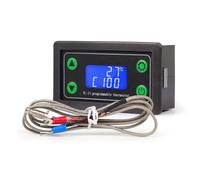 Swiixxer Tuya WIFI Regolatore Ad Alta Temperatura Termostato Digitale Programmabile Termocoppia Tipo K -99-999 Gradi ZFX-TW01