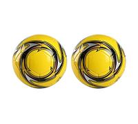 SWILDER 2 pallone da calcio in pelle, misura 5, competizione di calcio, per allenare il calcio, antiscivolo, per interni ed esterni