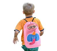Swim Bag Mesh Drawstring Backpack - Swimming Bag For Kids | Drawstring Backpack Kids | Dry Wet Separated Equipment Gymsack For Outdoor Hiking Yoga Dance Shopping Camping Travel., rosa, Consulte la