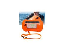 Swim Buoy - Impermeabile Touchscreen Storage Space, Swim Safety Float w/Adjustable Waist Belt for Open Water Swimmers,Triathletes,Kayakers and Snorkelers,Highly Visible Buoy Float,Be Bright&Safer&Seen