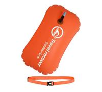 Swim Buoy - Open Water Safety Float, Adjustable Waist Belt Drybag with Bright Visibility Design, Lightweight Sturdy Material, Ideal for Pool Open Water Swim Training and Athletic Swimming