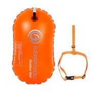 Swim Buoy - Tow Air Float Suit | Waterproof Inflatable Dry Bag | Sports Snorkeling Triathletes Buoy | Light And Visible Swim Bubble | Safe Swim Training, Open Water Swimming Outdoor Accessories