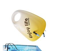 Swim Buoy - Tracking Device For Triathlons | Bright Neon Marker With Integrated Storage Pouch, Enhanced Resistance Reduction, Air Valve Inflation Chamber For Drifting, Rafting, Snorkeling And Boating