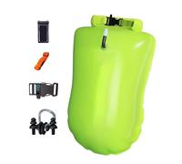 Swim Buoy - Waterproof Swim Safety Float for Open Water Training, Inflatable Tow Float with Adjustable Waist Strap, Pool Snorkeling Boating Kayaking Swimmers Beach Water Sports, 20.08x11.42x10.63inch
