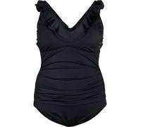 Swim by Zizzi Costume intero 'Skitrin' nero Donna - Abbigliamento - Taglie comode - Moda mare Swim by Zizzi 9XL