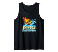 Swim Dad To A Small Tidal Wave Swimming Istruttore Canotta