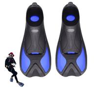 Swim Flippers - Training Fins for Swimming Snorkeling | Lightweight