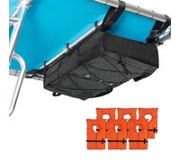 Swim Jacket - Giubbotti di salvataggio for barche T-Top Borsa portaoggetti con corda elastica, Borsa portaoggetti impermeabile in tessuto Oxford 600D, Contiene 6 giubbotti di salvataggio di tipo II fo