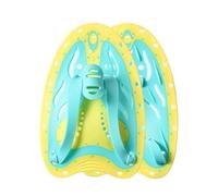 Swim Paddles 22cm Silicone Edge Training Hand Paddles For Adults