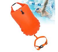 Swim Pull Buoy - Adjustable Swimming Float Bag, Non-Slip Waterproof Buoy with Ergonomic Strap Advantage, Lightweight Hydrodynamic Design Function, Ideal for Lap Training Snorkeling Beach Dive Lake Ses