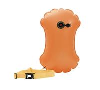 Swim Pull Buoy - Highly Visible Safety Equipment, Secure Waterproof Tow Float Pouches, Bright Open Water Swimming Bubbles, Reliable Triathlons Training Gears - For Outdoor Sea Lakes Kayakers