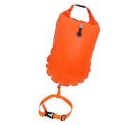 Swim Pull Buoy, Waterproof Non Slip Float Bag, Adjustable Strap Swimming Aid, 14.17x27.17 Inches, Lightweight Training Gear for Snorkeling, Diving, Sea, Coast, Lake, Beach Water