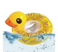 Swim Ring for Kids, Inflatable Pool Float, Duck Shape Tube, Built-In Handles, Secure Seat Design, Smooth Edge Finish, Fun Look, Easy Grip, Safe Ride, Beach, Lake, Backyard, (PVC)