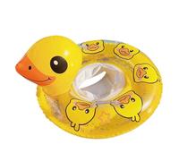Swim Rings for Kids, Inflatable Pool Floats, Yellow Duck Tube, Baby Water Raft with Handles, for Toddler Girls Boys, Outdoor Travel, Beach Play, Summer Swimming Fun