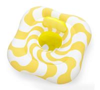 Swim Safe 31" x 31"/79cm x 79cm Comfort Plush Wavy Square 2-Ring Baby Boat