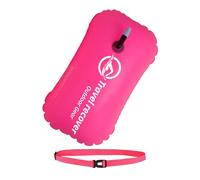 Swim Safety Float, Open Water Buoy, Drybag Swims Gear, Adjustable Waist Strap, Single Air Compartment Design, Swimmer Athlete Open Water Endurance Lessons