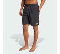 Swim Short 8-Inch Black / White 2XL