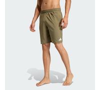 Swim Shorts 8-Inch Olive Strata / White S