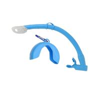Swim Snorkel - Adjustable Silicone Breathing Tube, Diving Snorkeling Training Hose with Comfort Fit, Swimming Equipment Gear, Water Sports Accessories for Pool Beach Use