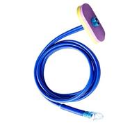 Swim Snorkel Float, Soft Silicone, 150 cm, Tube, for Pool, Free | High Visibility Floating Marker, confortevole No-Slip Mouthpiece, Roll-Up portatile, per adulti, lago, spiaggia, acqua Spor