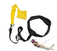 Swim Tether - Adjustable Waistband Support, Parachute Drag Umbrella, Oxford Cloth Neoprene Belt | Water Training Equipment For Children Adults Improving Speed Power