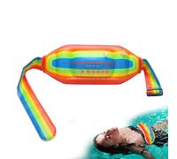Swim Training Belt, 49.21 Inches Adjustable Back Floating Board, Lightweight Pool Exercise Equipment for Safety, Water Aerobics, Fitness Enthusiasts, Endurance Building, Adult