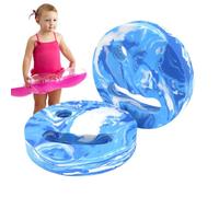 Swim Training Hand Float, Aquatic Pool Aid, Floating Paddle Board, Handrail Grip Design, Lightweight Buoyant Foam, 2 pezzi blu, viola per bambini adolescenti donne outdoor practice