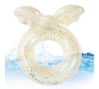 Swim Tubes, Inflatable Pool Float Ring Water Tubes for Kids Adults PVC Roun
