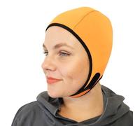 SwimCell Cuffia Neoprene Nuoto - Termica Protettive Per Orecchie - Arancia