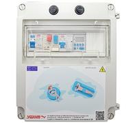 Swimhome Quadro elettrico per piscina guaramotore e contattore per motore, trasformatore 100 W (2 CV (6-10 A))
