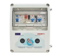 SWIMHOME Quadro elettrico piscina 0,5 CV trasformatore 60 W/DC per piscina con cloratore (WPC060-C-05)