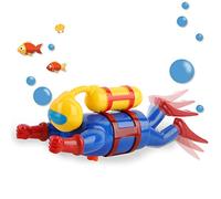 Swimmers Scuba Diver Baby Bath Toy, Wind Up Clockwork Sea Kids Toy Eccellente e Pratico