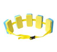 Swimming Belt, Kids Float, 37.4x5.91x2.76 inches, EVA Trainer, Non-Slip Pool Gear, Aerobic Fitness Tool, Adjustable Water Support, Blue White Yellow, for Shallow Sea, Teaching