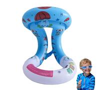 Swimming Giacca, Pool Floaties Swim Ring Set, Adorable Fun Pool Floatation Device, Childrens Swims Float Toys for Summer Water Plaything, Kids, Boys and Girls, Blue, Pink