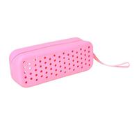 Swimming Goggle Case - Silicone Breathable Eyewear Storage Pouch Zipper