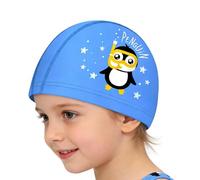 Swimming Hat - Waterproof PU Swim Cap with Ear Protection | Cute Pattern Bathing Cap for Kids Adults Hair Protection Non-Slip Comfortable Fit | Pool Beach Lake Training Practice Shower Spa Vacation