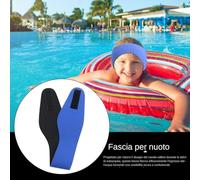 Swimming Headband, Diving Material 23.62x3.35 Inch | Swimming Headband for Kids with Ēar Guard Protection, Bath Pool Beach, Ear Band Swimmer Ear Protection | Adults Teens Women Boys Girls