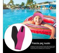 Swimming Headband, Diving Material 23.62x3.35 Inch | Swimming Headband for Kids with Ēar Guard Protection, Bath Pool Beach, Ear Band Swimmer Ear Protection | Adults Teens Women Boys Girls