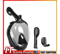 Swimming Mask Goggles Anti Fog Underwater Goggles Accessories (black L/XL)