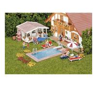 SWIMMING POOL CASETTA DA GIARDINO FALLER 180542 H0 MODELLISMO