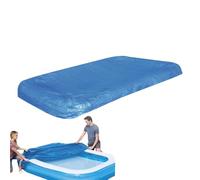Swimming Pool Cover, Foldable Pool Blanket Tarp, Dust-Proof Hot Tub Film, Drawstring Closure Design, All-Season Protection for Backyard, Poolside, Home Use, Men, Women