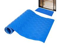 Swimming Pool, Ladder Mat, Protective Anti Slip Pad, Blue, Cuttable Safety Shield, Multi Use Mat Design, for Home, Kitchen, Outdoor Areas, Bathroom, Poolside Protection