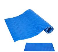 Swimming Pool Ladder, Protective Anti-Slip, 23.62x9.06in Safety Ladder Pads Mat, Cuttable Authentic Pad, Non-Slip Waterproof Material for Home Outdoor Bathroom Use