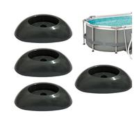 Swimming Pool Leg Caps, Pool Frame Replacement Parts, Weatherproof Pool Equipment, Stable Support Bracket, Replacement End Caps for Swimming Pools That Provide Sturdy Support and Enhance